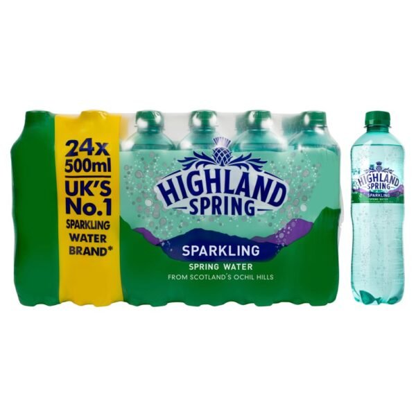 Highland Spring Sparkling Spring Water 500ml