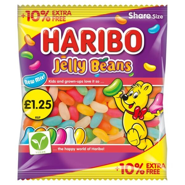 HARIBO Jelly Beans Share Bag 154g