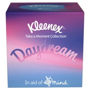 Kleenex Supporting Mind - Single Cube Tissue Box