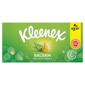 Kleenex® Balsam Tissues - 4 boxes - £2.25