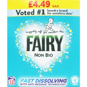 Fairy Non Bio Washing Powder 13 Washes