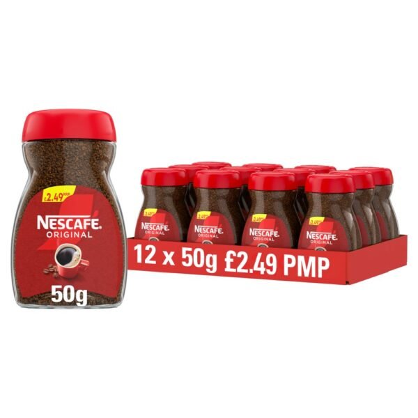 Nescafe Original Instant Coffee 50g PMP