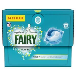 Fairy Non Bio PODS® For Sensitive Skin, 12 Washes