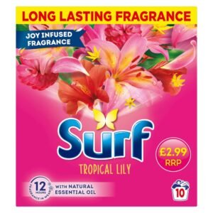 Surf Washing Powder Tropical Lily 10 washes 500 g