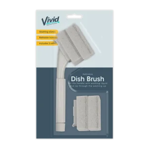 Dish Brush with Refillable Handle